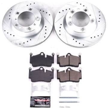 Picture of Power Stop 17-18 Porsche 718 Boxster Rear Z23 Evolution Sport Brake Kit