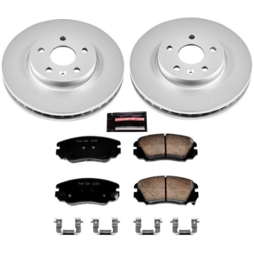 Picture of Power Stop 2010 Buick Allure Front Z17 Evolution Geomet Coated Brake Kit
