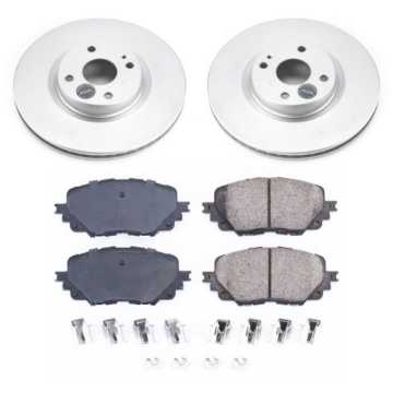Picture of Power Stop 17-19 Fiat 124 Spider Front Z17 Evolution Geomet Coated Brake Kit