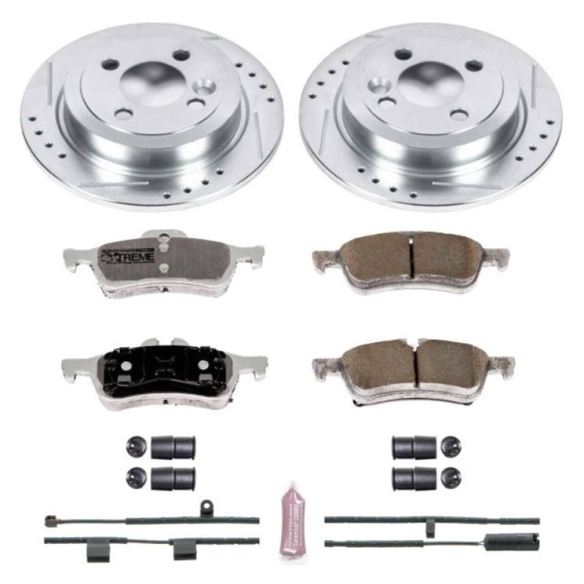 Picture of Power Stop 07-08 Mini Cooper Rear Z26 Street Warrior Brake Kit