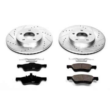 Picture of Power Stop 05-10 Ford Escape Front Z23 Evolution Sport Brake Kit