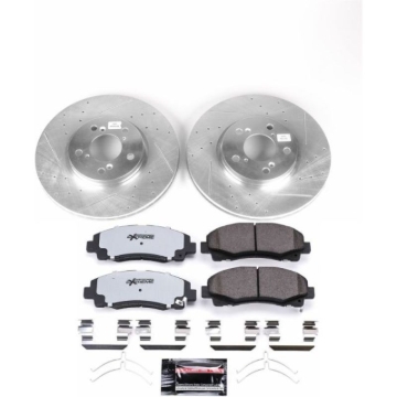 Picture of Power Stop 12-14 Honda Ridgeline Front Z36 Truck & Tow Brake Kit