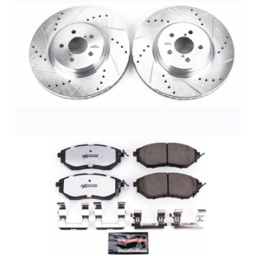 Picture of Power Stop 14-18 Subaru Forester Front Z26 Street Warrior Brake Kit