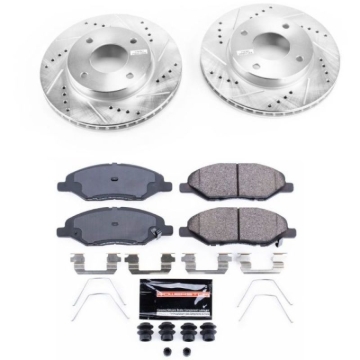 Picture of Power Stop 09-11 Nissan Versa Front Z23 Evolution Sport Brake Kit
