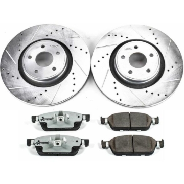 Picture of Power Stop 15-18 Ford Focus Front Z26 Street Warrior Brake Kit