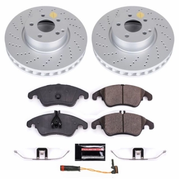 Picture of Power Stop 2014 Mercedes-Benz C300 Front Z23 Evolution Sport Coated Brake Kit
