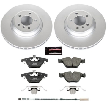 Picture of Power Stop 11-13 BMW 335i xDrive Front Z23 Evolution Sport Coated Brake Kit