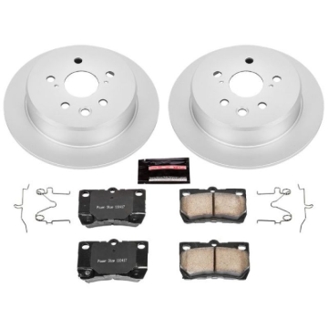 Picture of Power Stop 06-13 Lexus IS250 Rear Z17 Evolution Geomet Coated Brake Kit