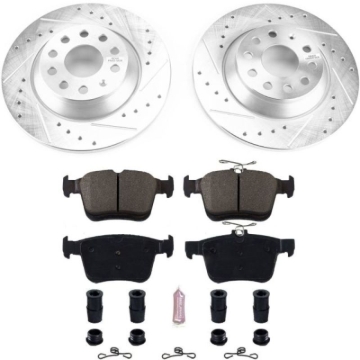 Picture of Power Stop 16-18 Audi TT Quattro Rear Z23 Evolution Sport Brake Kit