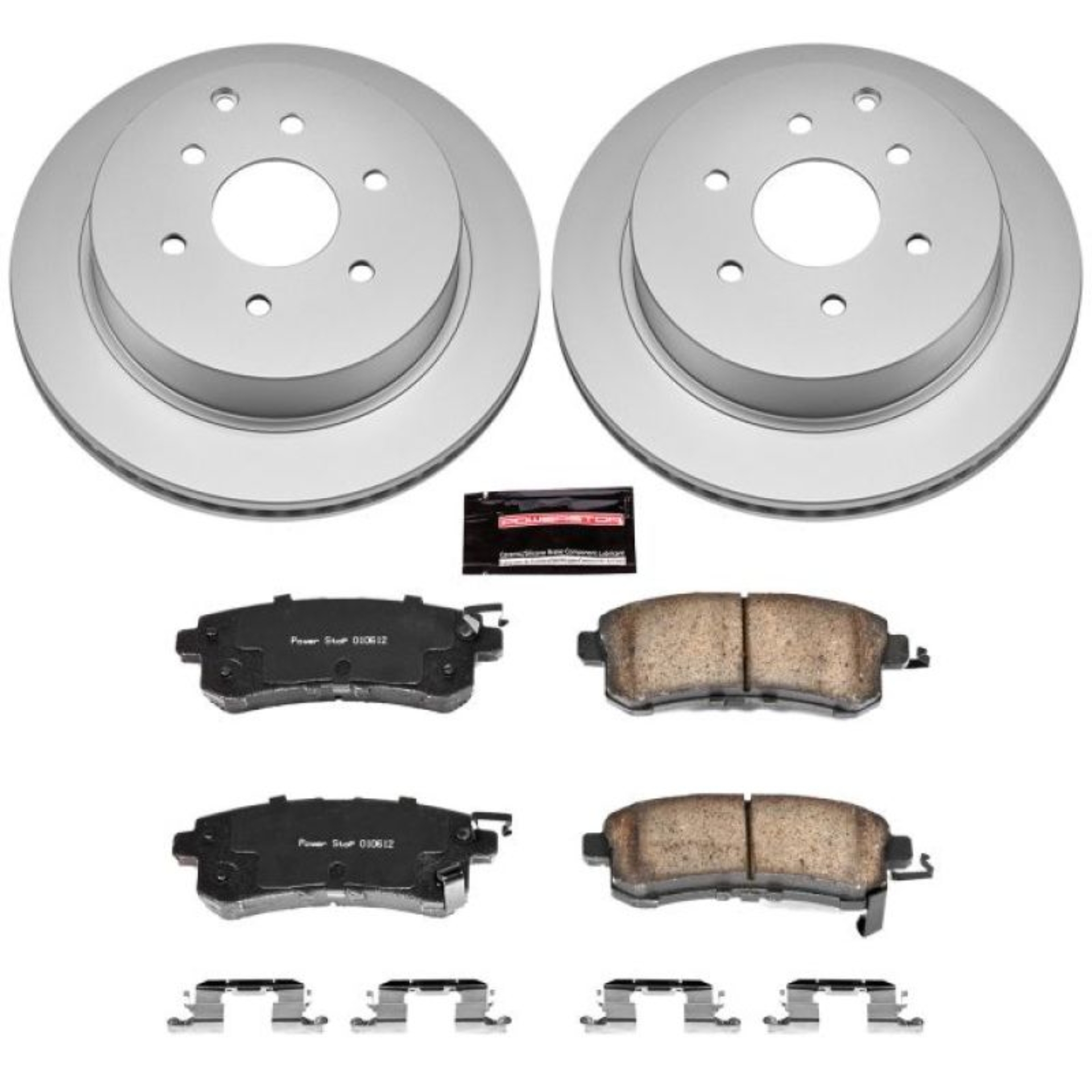 Picture of Power Stop 11-13 Infiniti QX56 Rear Z17 Evolution Geomet Coated Brake Kit