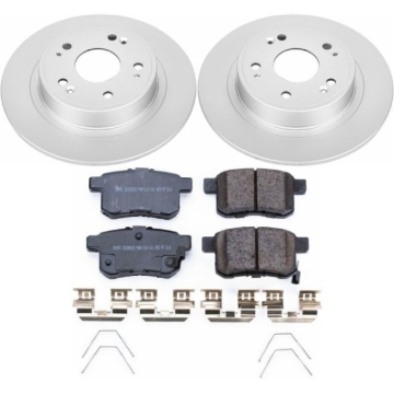 Picture of Power Stop 11-14 Acura TSX Rear Z17 Evolution Geomet Coated Brake Kit