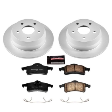 Picture of Power Stop 99-04 Jeep Grand Cherokee Rear Z17 Evolution Geomet Coated Brake Kit