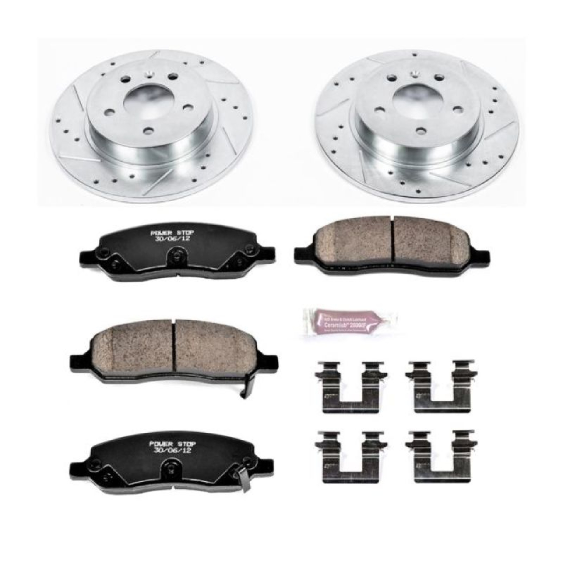 Picture of Power Stop 06-11 Buick Lucerne Rear Z23 Evolution Sport Brake Kit