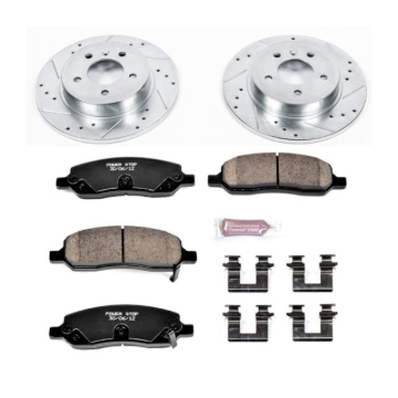 Picture of Power Stop 06-11 Buick Lucerne Rear Z23 Evolution Sport Brake Kit