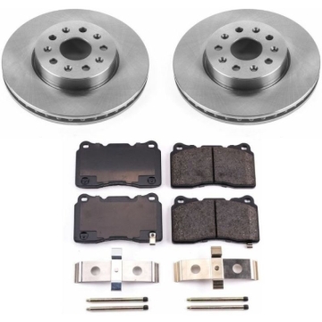 Picture of Power Stop 14-18 Cadillac CTS Front Autospecialty Brake Kit