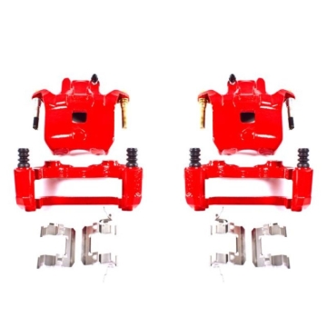Picture of Power Stop 02-04 Infiniti I35 Front Red Calipers w/Brackets - Pair