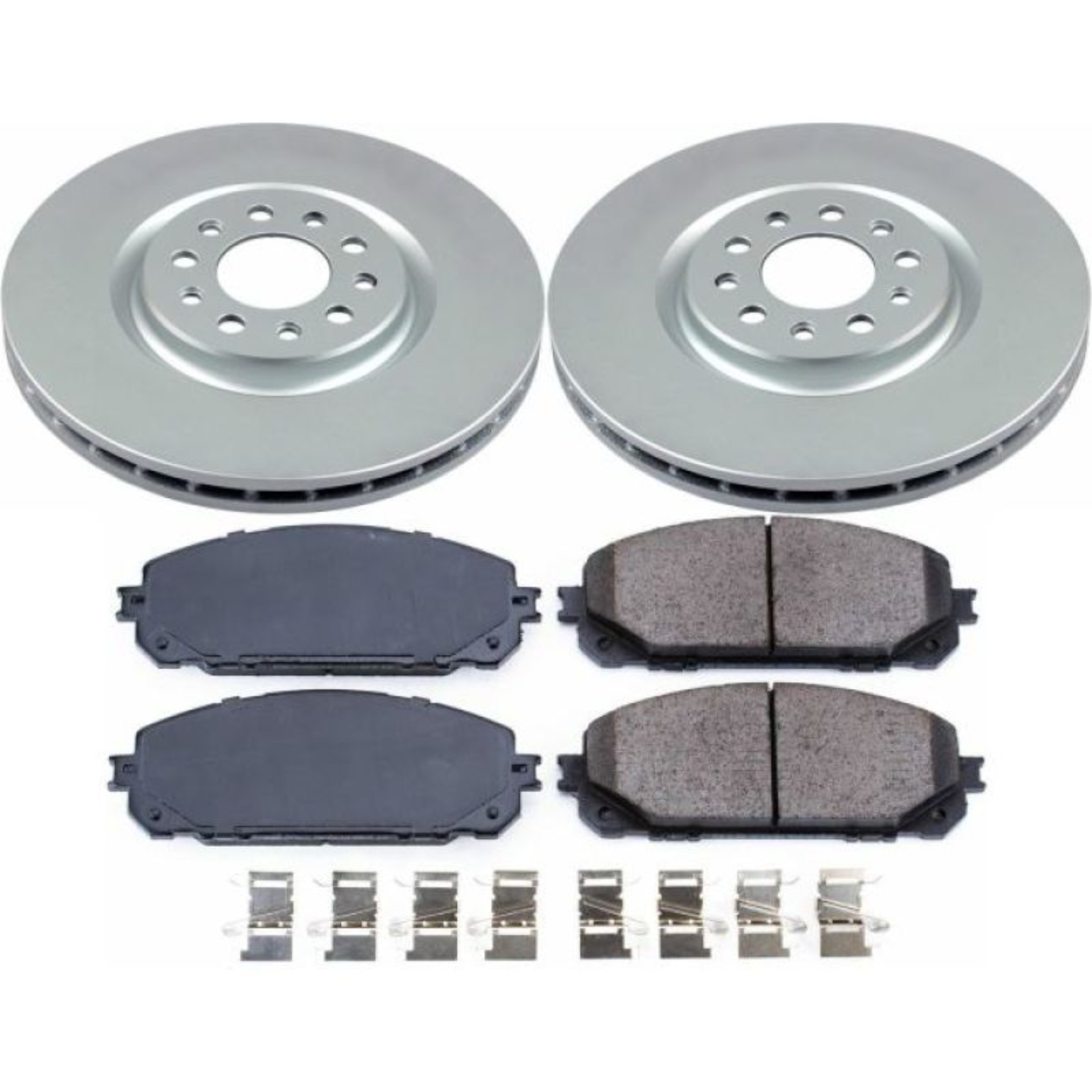 Picture of Power Stop 17-19 Jeep Cherokee Front Z17 Evolution Geomet Coated Brake Kit