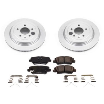Picture of Power Stop 16-18 Cadillac ATS Rear Z17 Evolution Geomet Coated Brake Kit