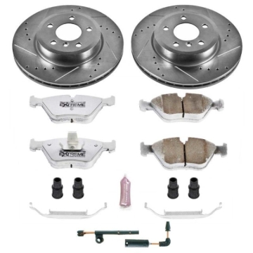 Picture of Power Stop 04-10 BMW X3 Front Z26 Street Warrior Brake Kit