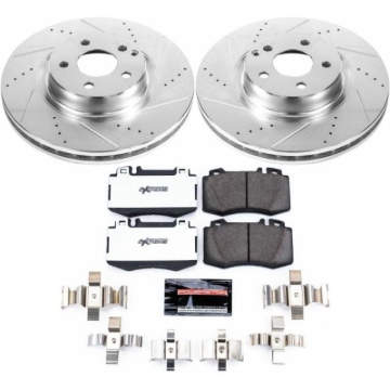 Picture of Power Stop 07-09 Mercedes-Benz E550 Front Z26 Street Warrior Brake Kit