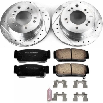 Picture of Power Stop 07-09 Kia Sorento Rear Z23 Evolution Sport Brake Kit