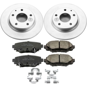 Picture of Power Stop 14-16 Mazda 3 Rear Z17 Evolution Geomet Coated Brake Kit