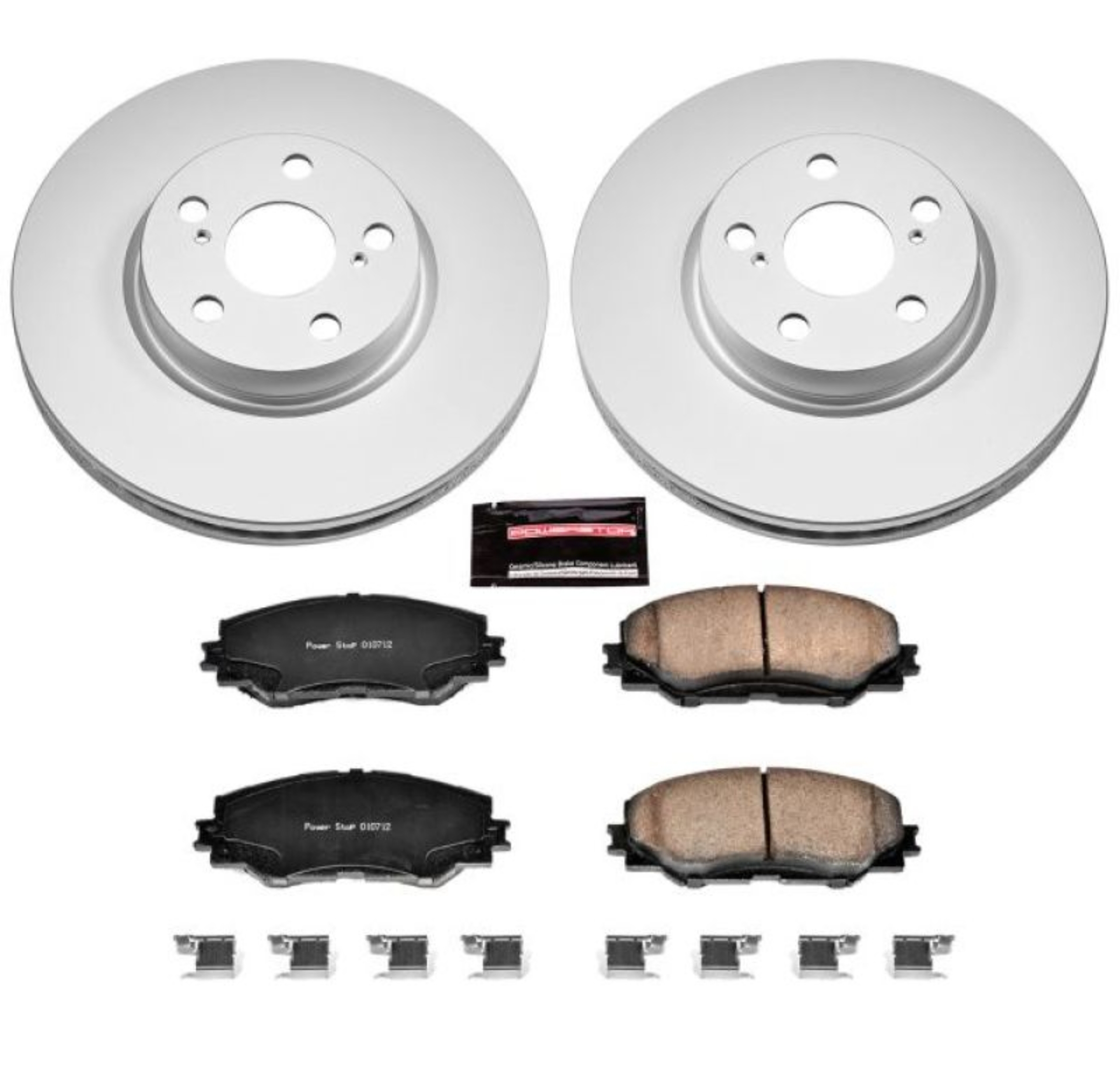 Picture of Power Stop 09-10 Pontiac Vibe Front Z17 Evolution Geomet Coated Brake Kit