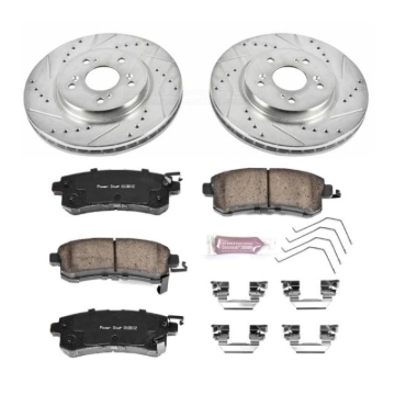 Picture of Power Stop 12-15 Honda Crosstour Front Z23 Evolution Sport Brake Kit