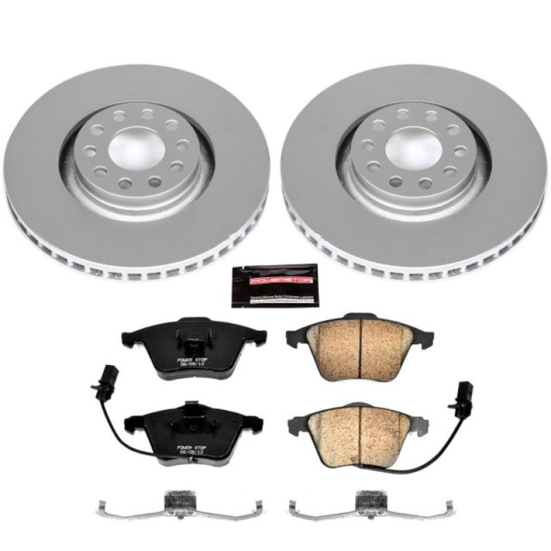 Picture of Power Stop 05-09 Audi A4 Front Z23 Evolution Sport Coated Brake Kit
