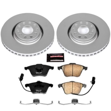 Picture of Power Stop 05-09 Audi A4 Front Z23 Evolution Sport Coated Brake Kit