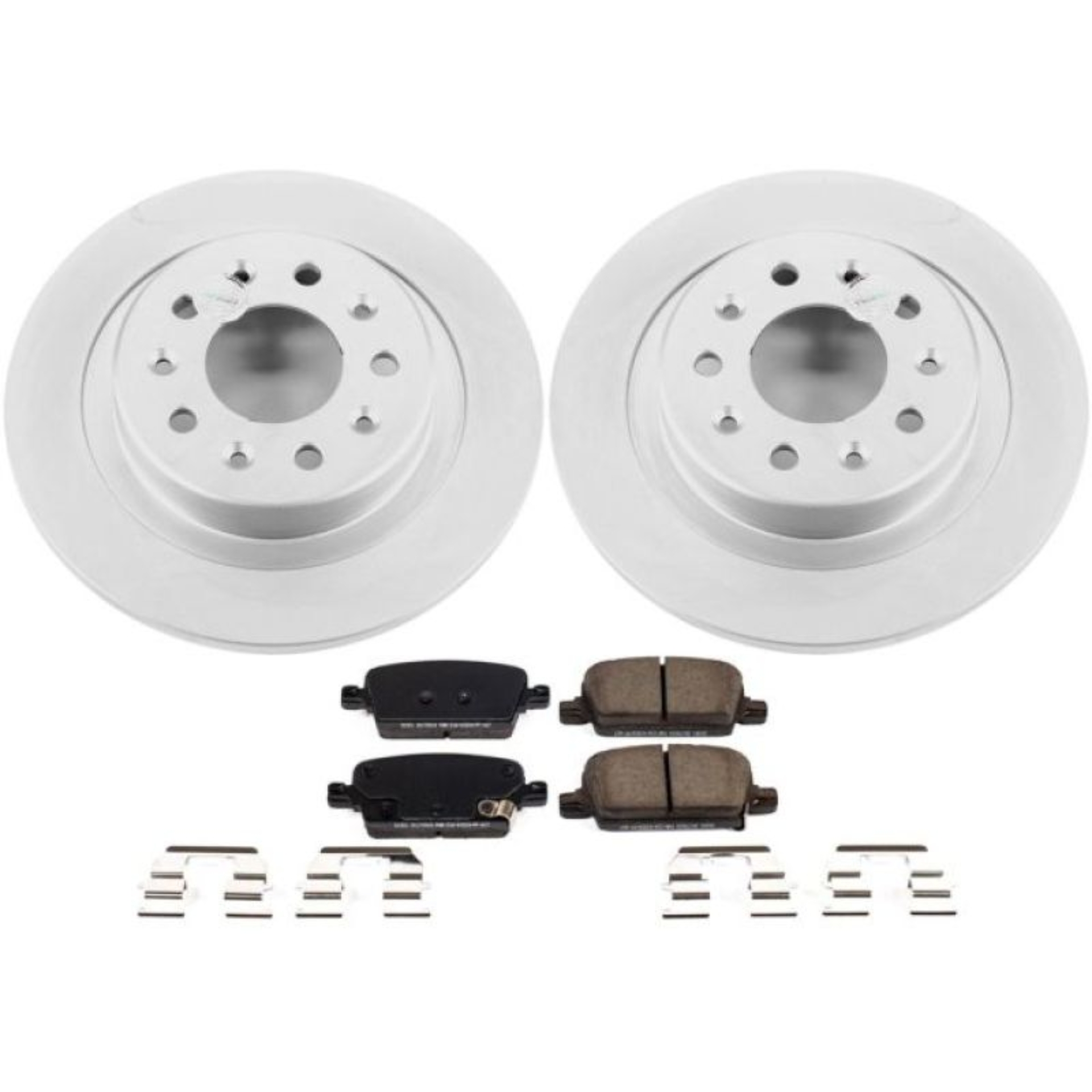 Picture of Power Stop 16-18 Chevrolet Malibu Rear Z17 Evolution Geomet Coated Brake Kit