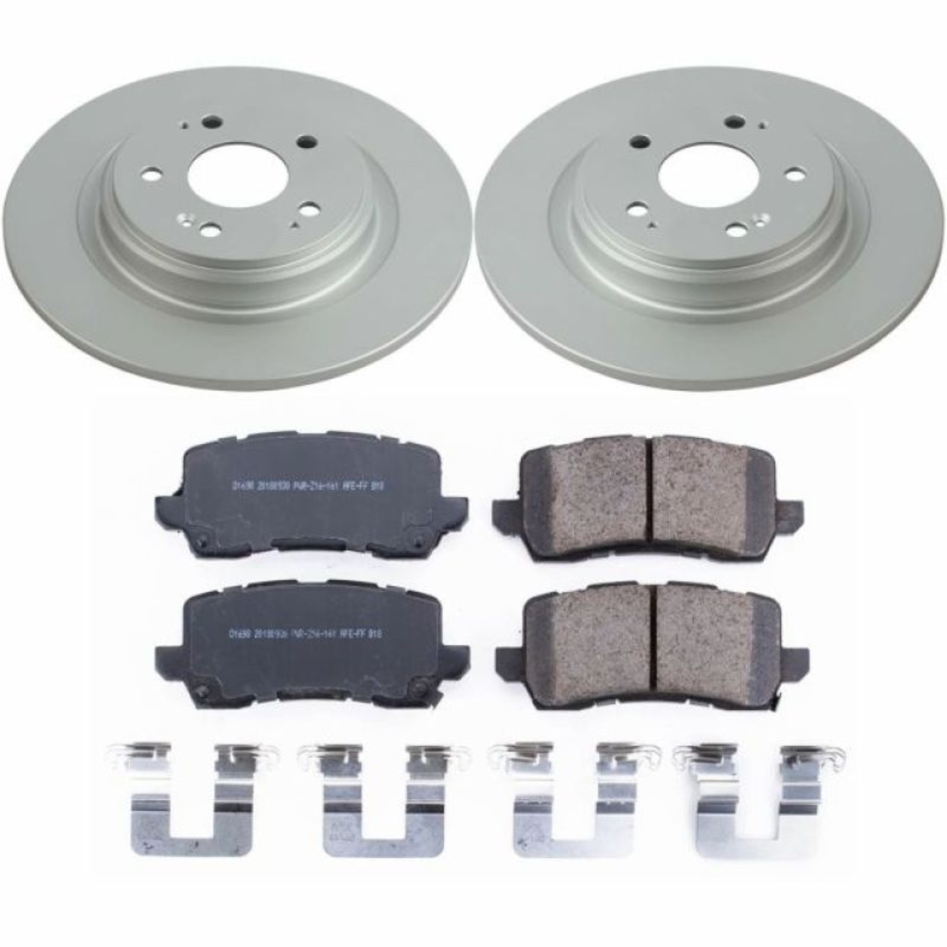 Picture of Power Stop 17-19 Acura MDX Rear Z17 Evolution Geomet Coated Brake Kit