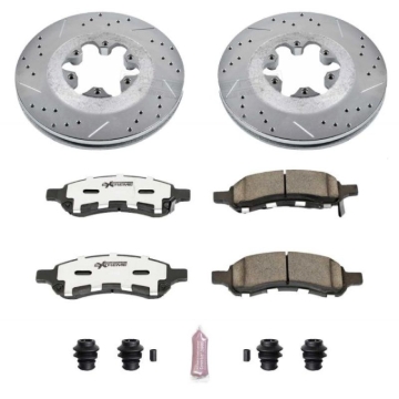 Picture of Power Stop 09-12 Chevrolet Colorado Front Z26 Street Warrior Brake Kit