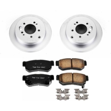 Picture of Power Stop 06-09 Hyundai Azera Rear Z17 Evolution Geomet Coated Brake Kit