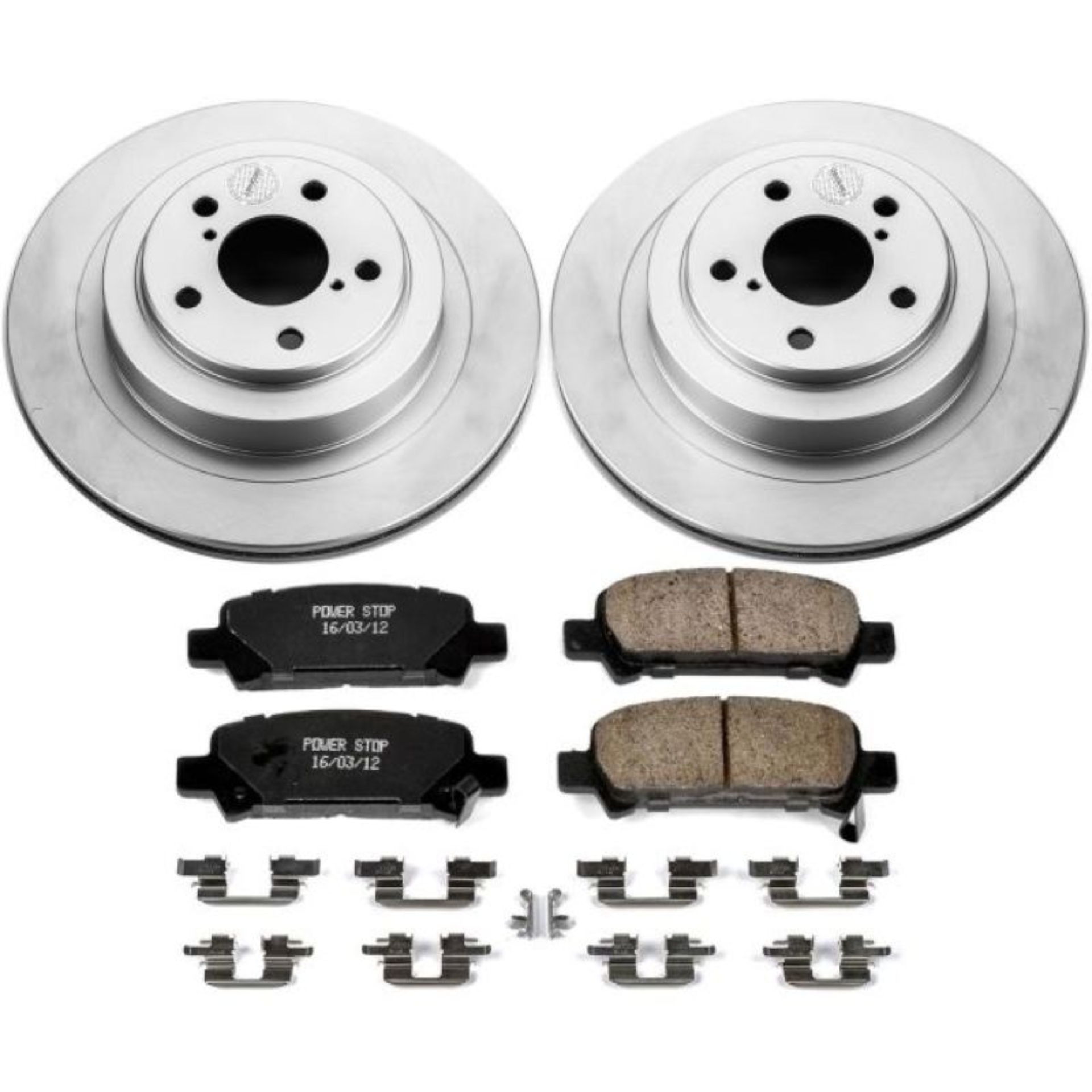 Picture of Power Stop 05-09 Subaru Legacy Rear Z17 Evolution Geomet Coated Brake Kit