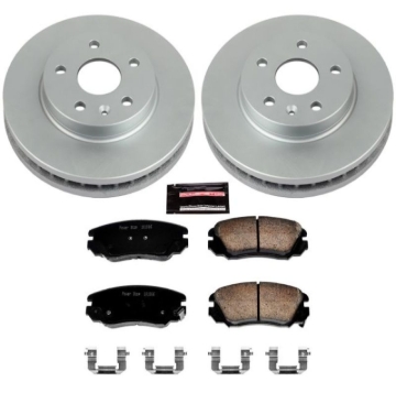 Picture of Power Stop 11-16 Buick LaCrosse Front Z17 Evolution Geomet Coated Brake Kit