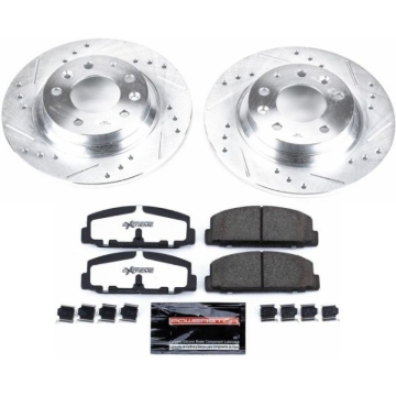 Picture of Power Stop 03-05 Mazda 6 Rear Z26 Street Warrior Brake Kit