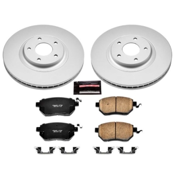 Picture of Power Stop 03-05 Infiniti FX35 Front Z17 Evolution Geomet Coated Brake Kit