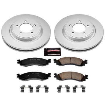 Picture of Power Stop 06-10 Ford Explorer Front Z17 Evolution Geomet Coated Brake Kit