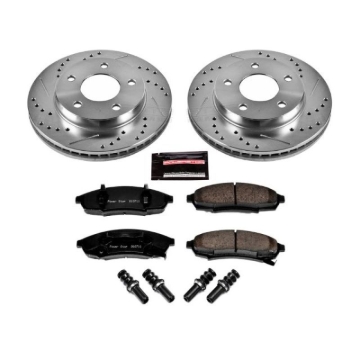 Picture of Power Stop 87-94 Oldsmobile Cutlass Cruiser Front Z23 Evolution Sport Brake Kit