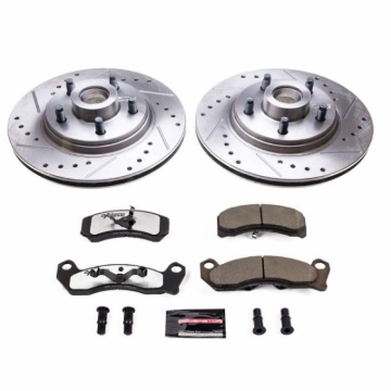 Picture of Power Stop 84-86 Ford Mustang Front Z26 Street Warrior Brake Kit