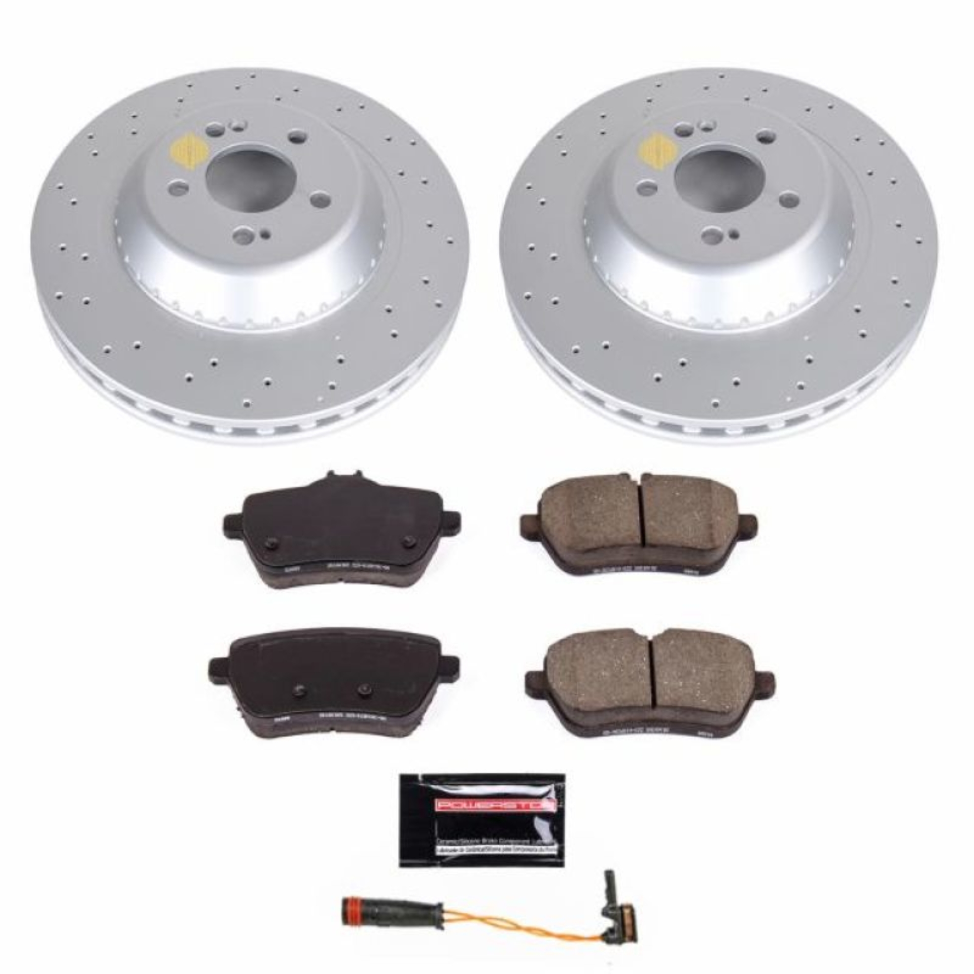 Picture of Power Stop 2018 Mercedes-Benz S450 Rear Z23 Evolution Sport Coated Brake Kit