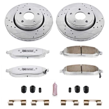 Picture of Power Stop 06-10 Jeep Commander Front Z26 Street Warrior Brake Kit