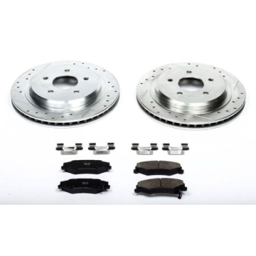 Picture of Power Stop 04-09 Cadillac XLR Rear Z23 Evolution Sport Brake Kit