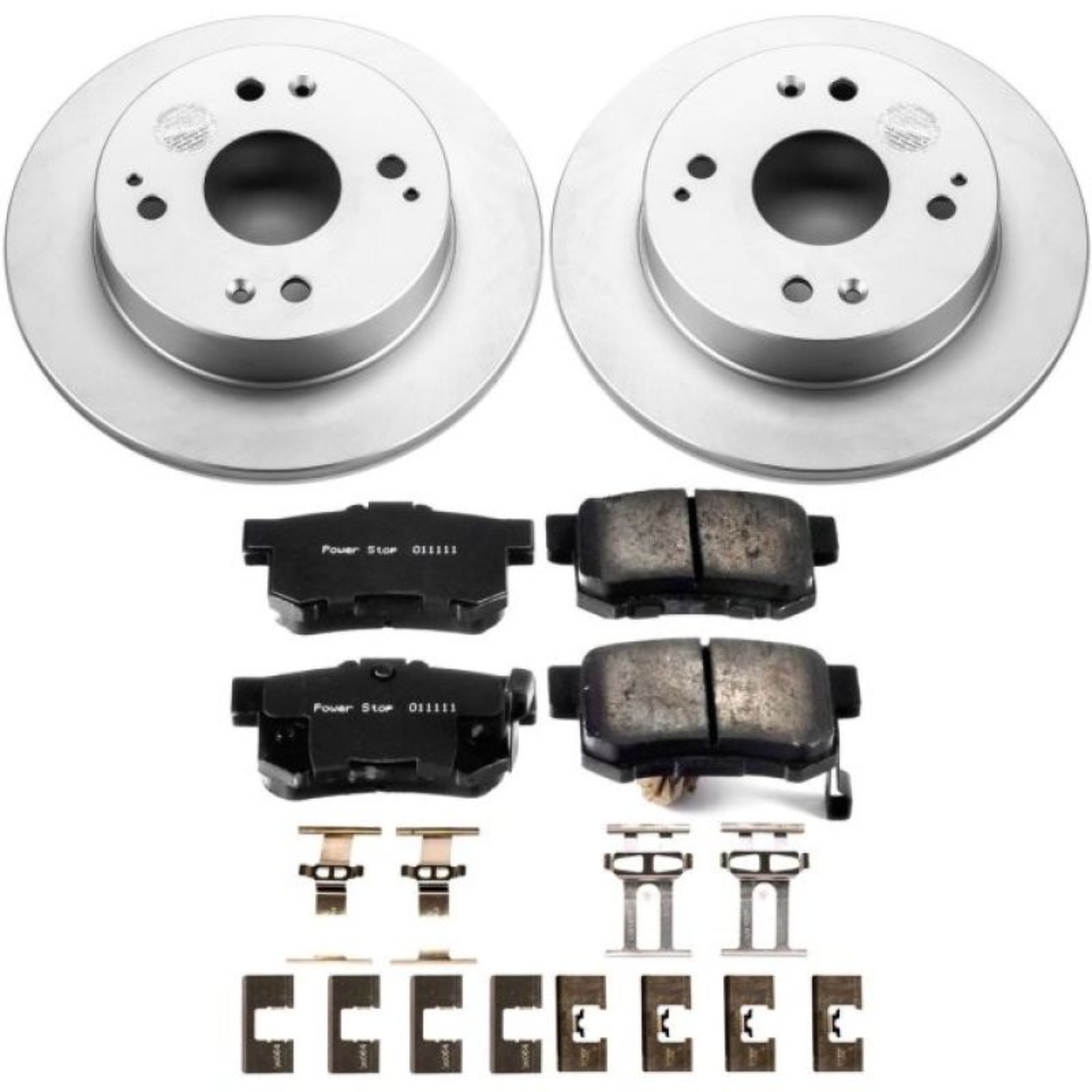 Picture of Power Stop 1997 Acura CL Rear Z17 Evolution Geomet Coated Brake Kit