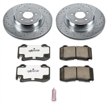 Picture of Power Stop 08-23 Dodge Challenger Rear Z26 Street Warrior Brake Kit