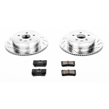 Picture of Power Stop 2006 Lexus GS300 Rear Z23 Evolution Sport Brake Kit