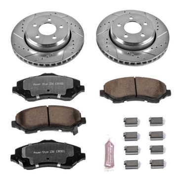 Picture of Power Stop 07-11 Dodge Nitro Front Z36 Truck & Tow Brake Kit