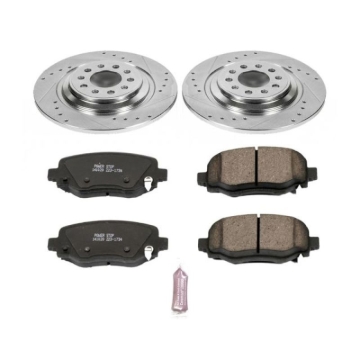 Picture of Power Stop 14-19 Jeep Cherokee Rear Z23 Evolution Sport Brake Kit