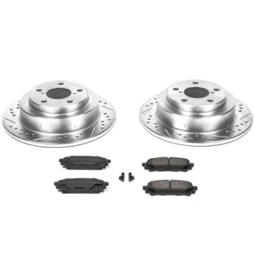 Picture of Power Stop 05-06 Saab 9-2X Rear Z23 Evolution Sport Brake Kit